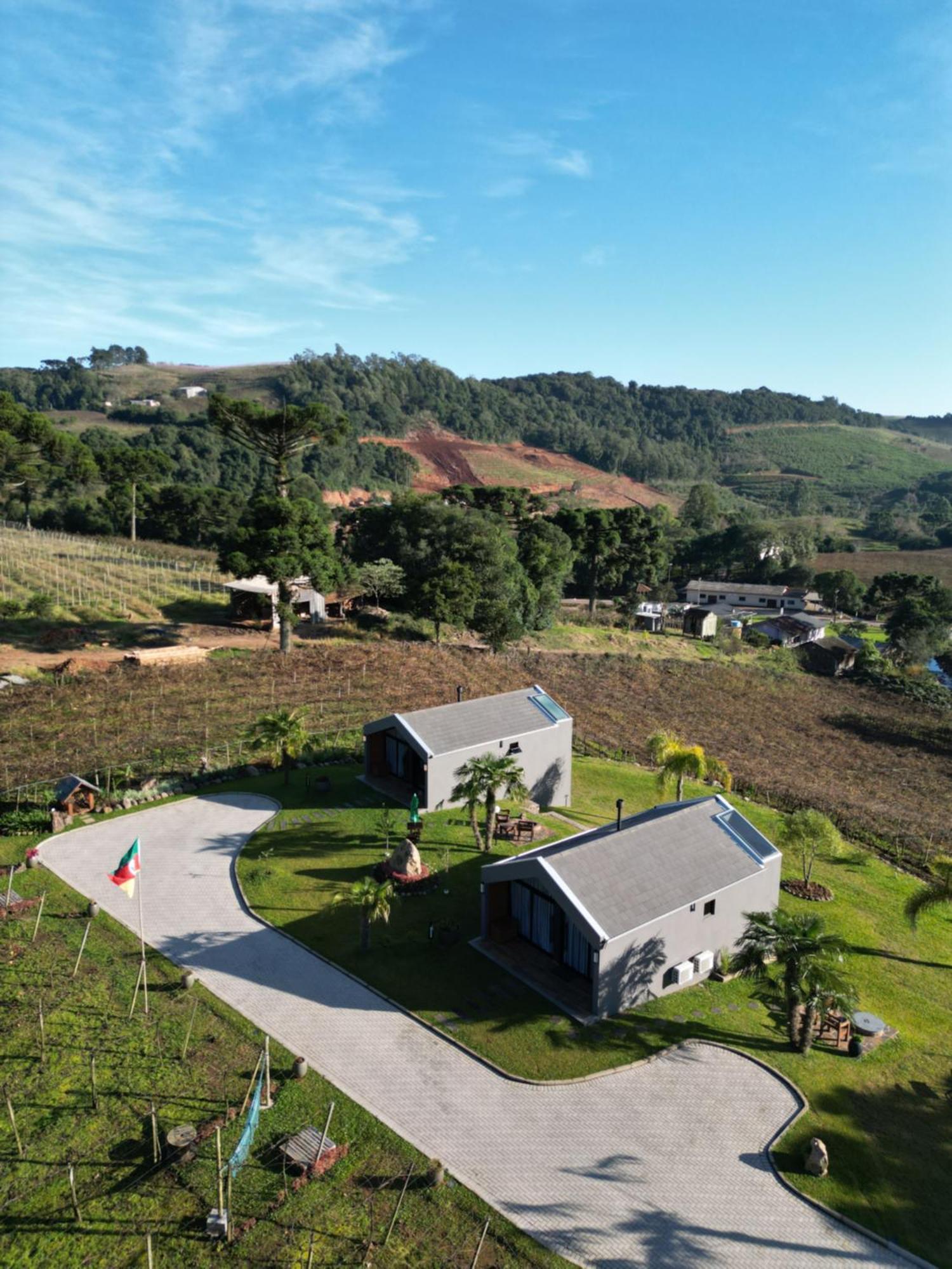 Cabanas Le Vigne Pinto Bandeira Exteriér fotografie