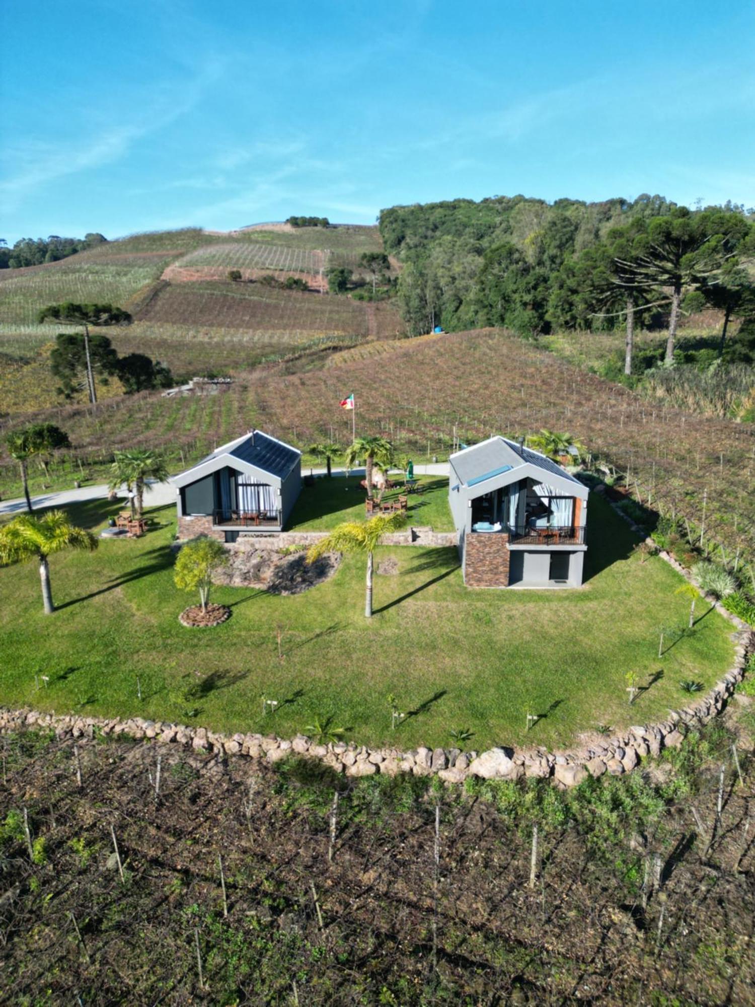 Cabanas Le Vigne Pinto Bandeira Exteriér fotografie