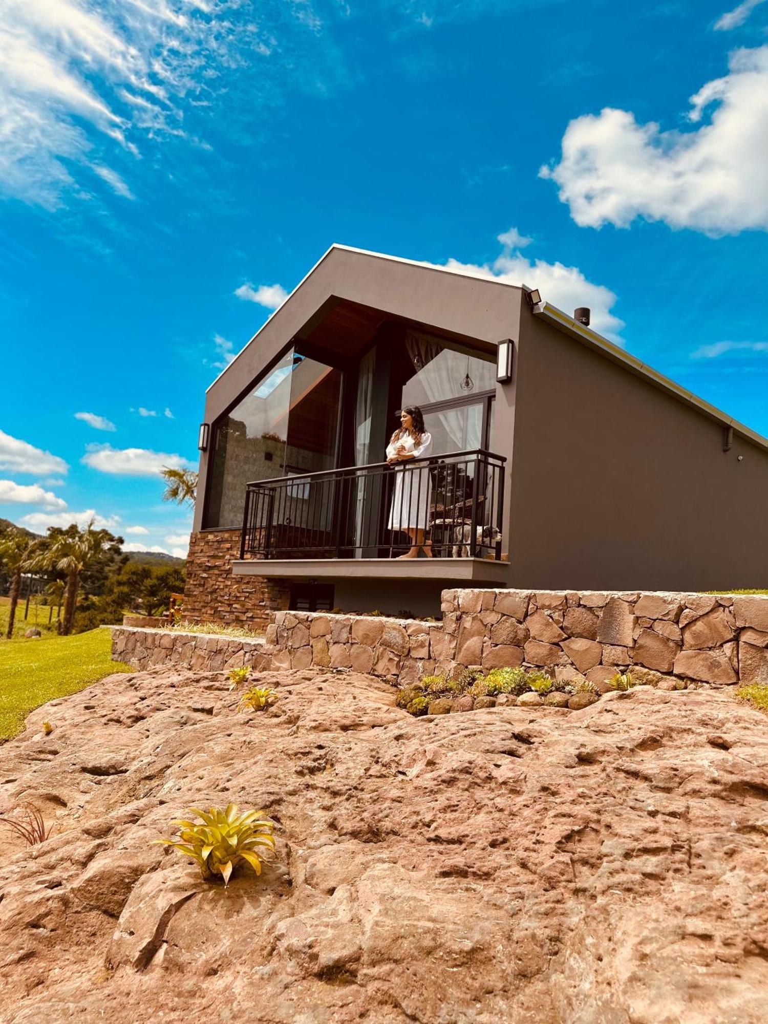 Cabanas Le Vigne Pinto Bandeira Exteriér fotografie