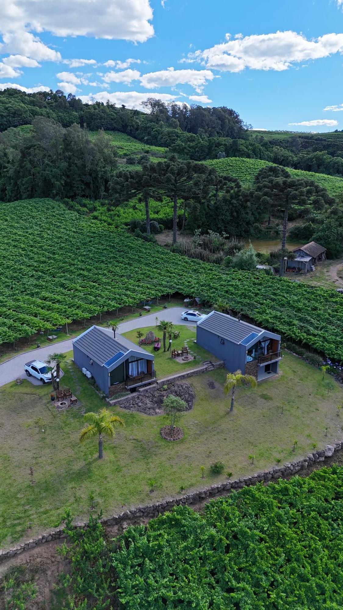 Cabanas Le Vigne Pinto Bandeira Exteriér fotografie